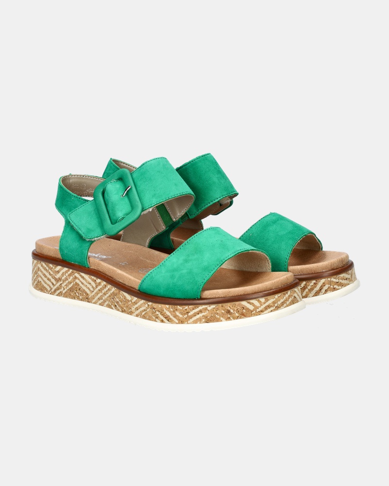 Rieker Sandalen  - groen