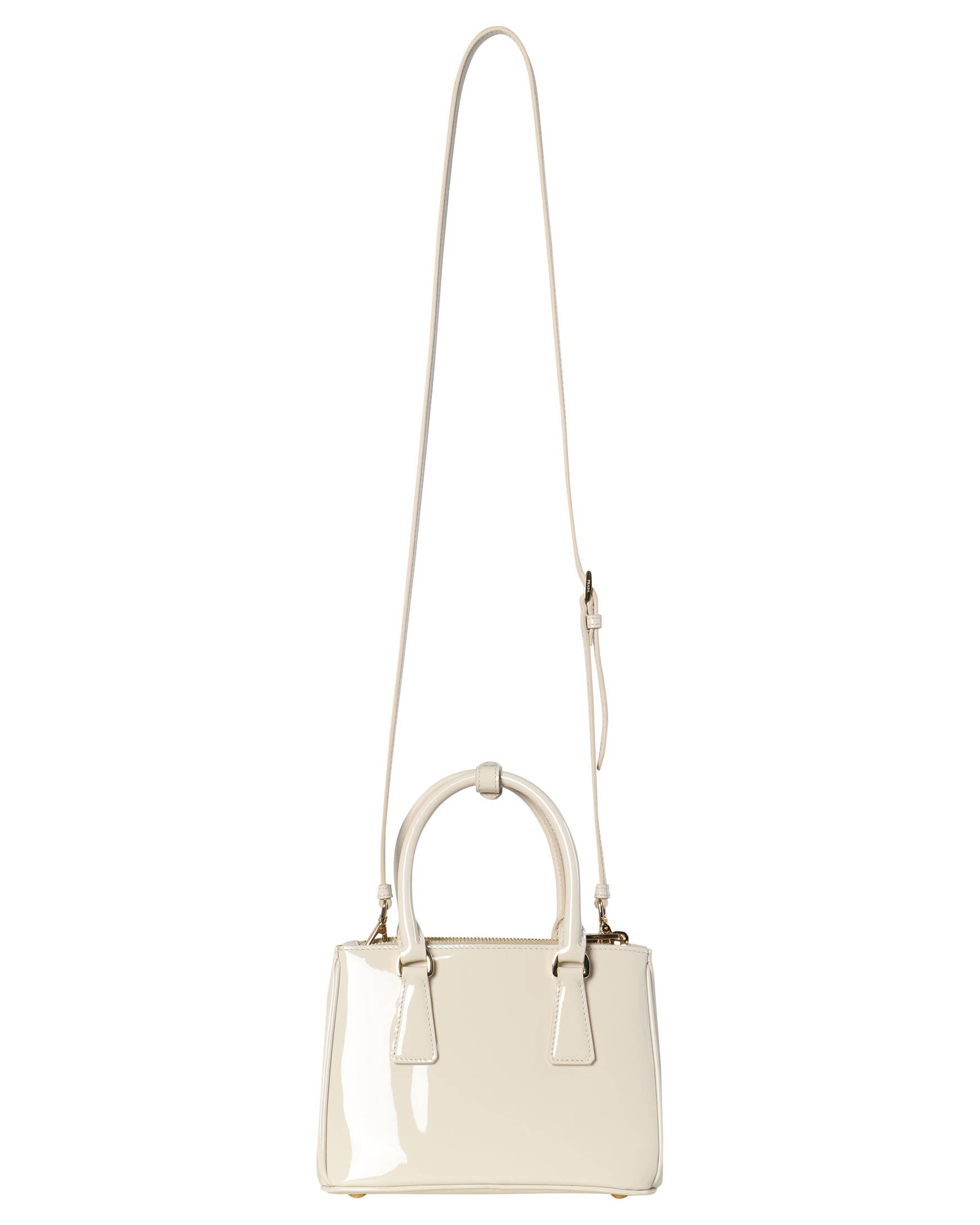 Prada| Damen Handtasche GALLERIA MINI BAG aus Lackleder