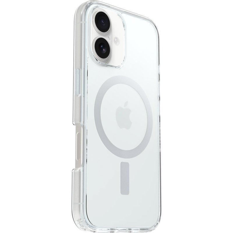 OtterBox Symmetry Series Clear pour MagSafe pour Apple iPhone 16, Transparente