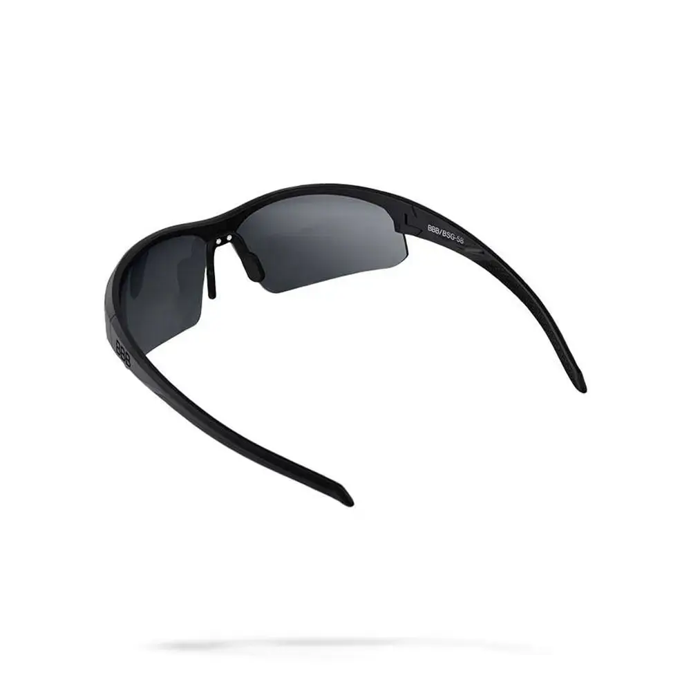BBB Cycling Impress BSG-58 Sport Zonnebril Mat Zwart met Smoke Lens