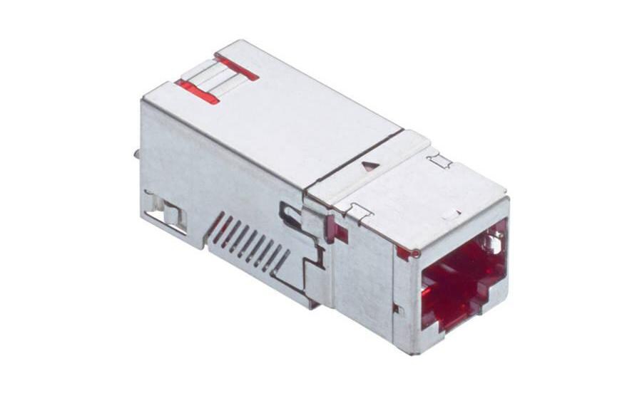 Anschlussmodul R&M freenet Cat. 6A, 1xRJ45 geschirmtR&M freenet-Modul