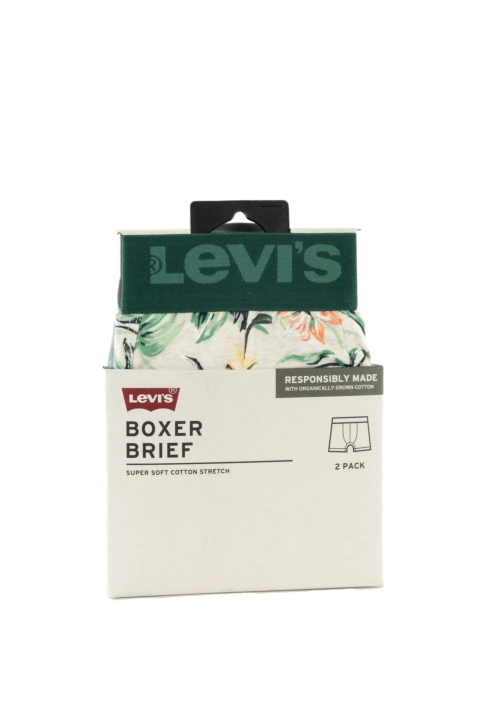 Calecons et slips levi's® flower 2p 002 marshmellow/green