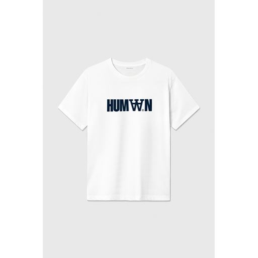 Wood Wood Asa Humaan T-shirt, White, L