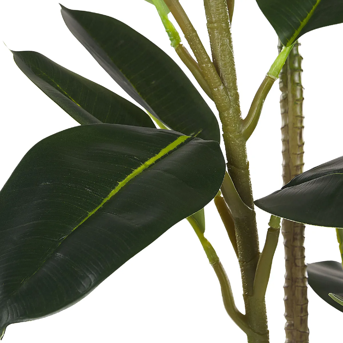 Beliani Plante Artificielle FICUS ELASTICA 134 cm