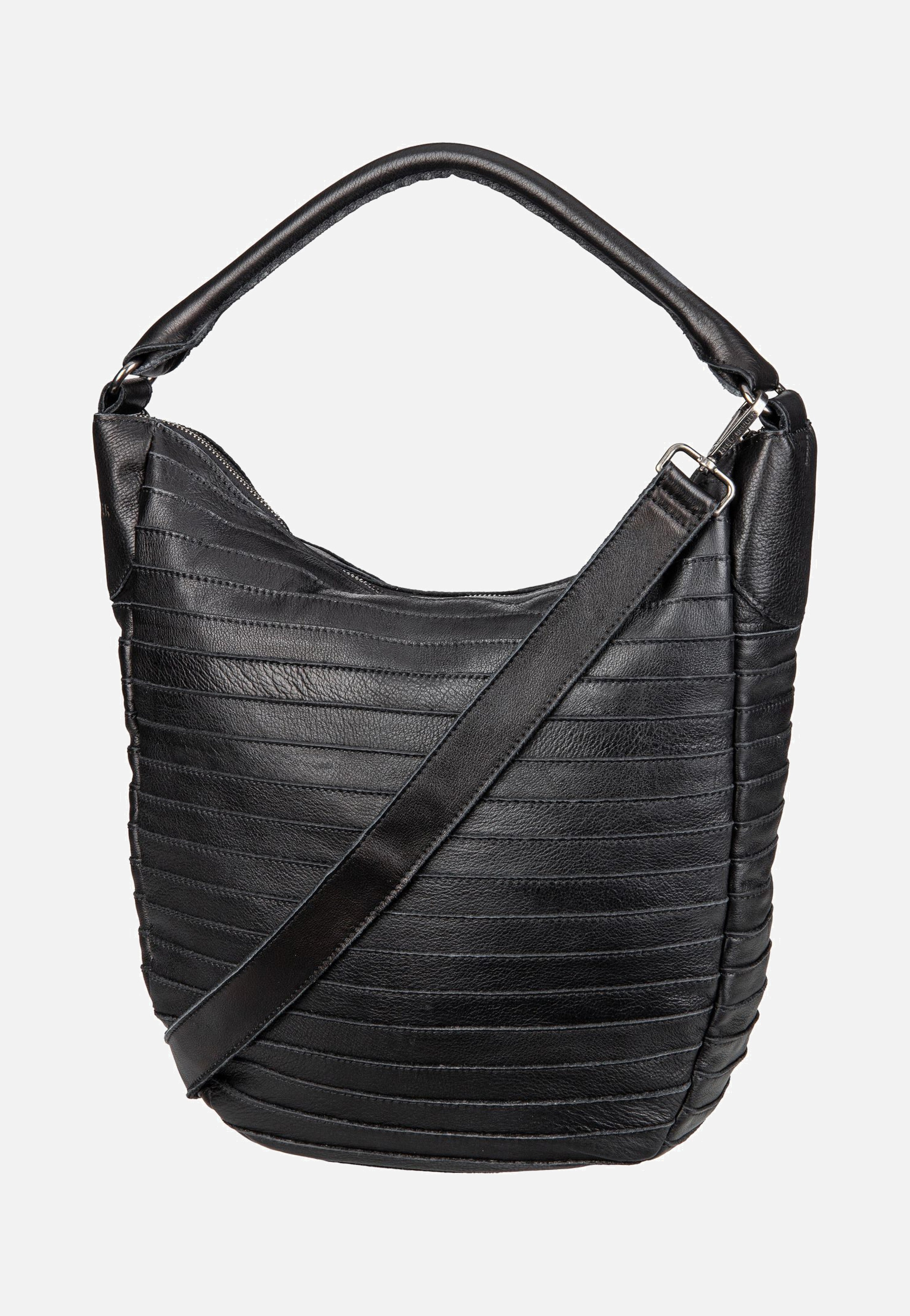 Gürteltier S 971s Black - Hobo Bag