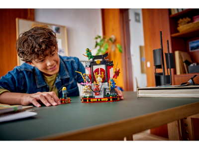LEGO 15-jarig jubileum: Display met ninjapersonages (71866)