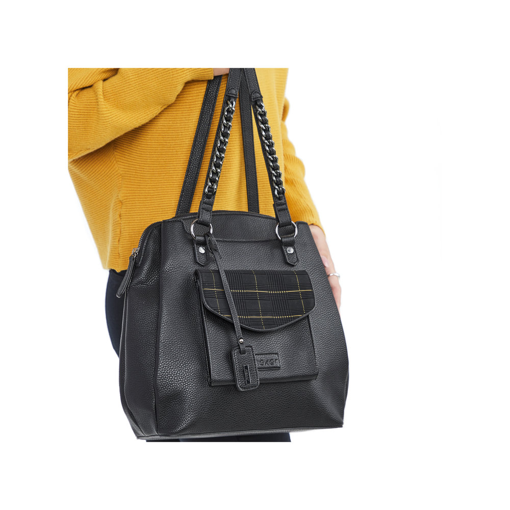 Rieker Rucksack schwarz schwarz