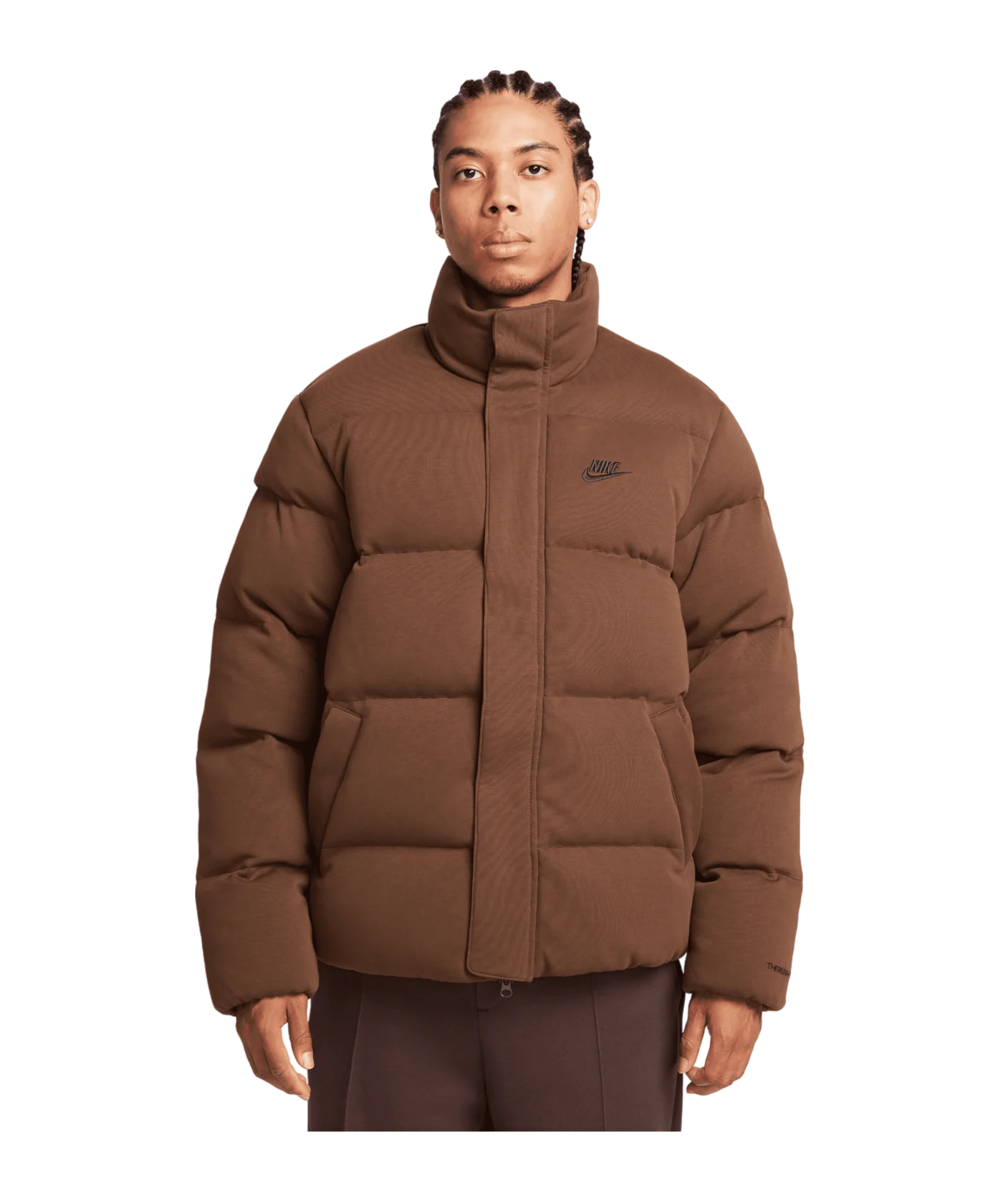 Nike Tech Fleece Jacke Braun F259