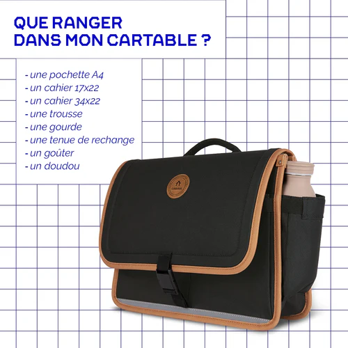 Cartable Discover Small Cologne noir