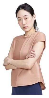 Maillot manches courtes Femme Craft Core Essence Beige