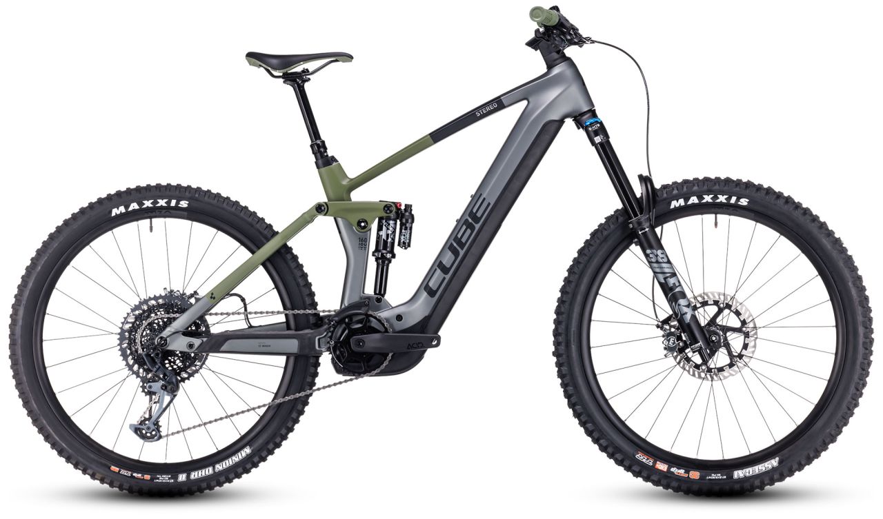Cube Stereo Hybrid 160 HPC TM 750 27.5 flashgrey´n´olive (Neuware mit Lackfehler) kaufen | Bike-Discount