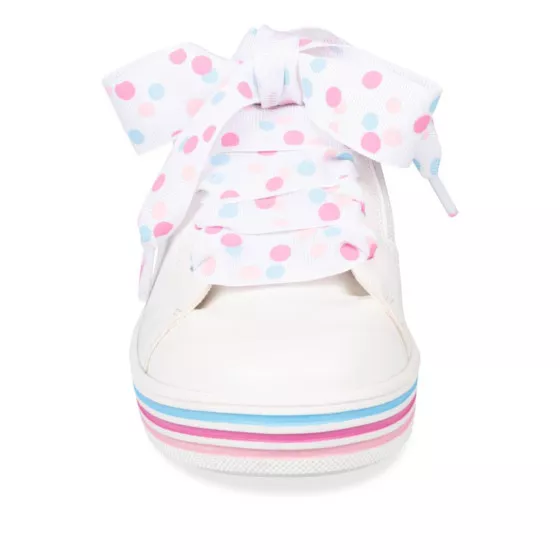 Baskets BLANC LOVELY SKULL