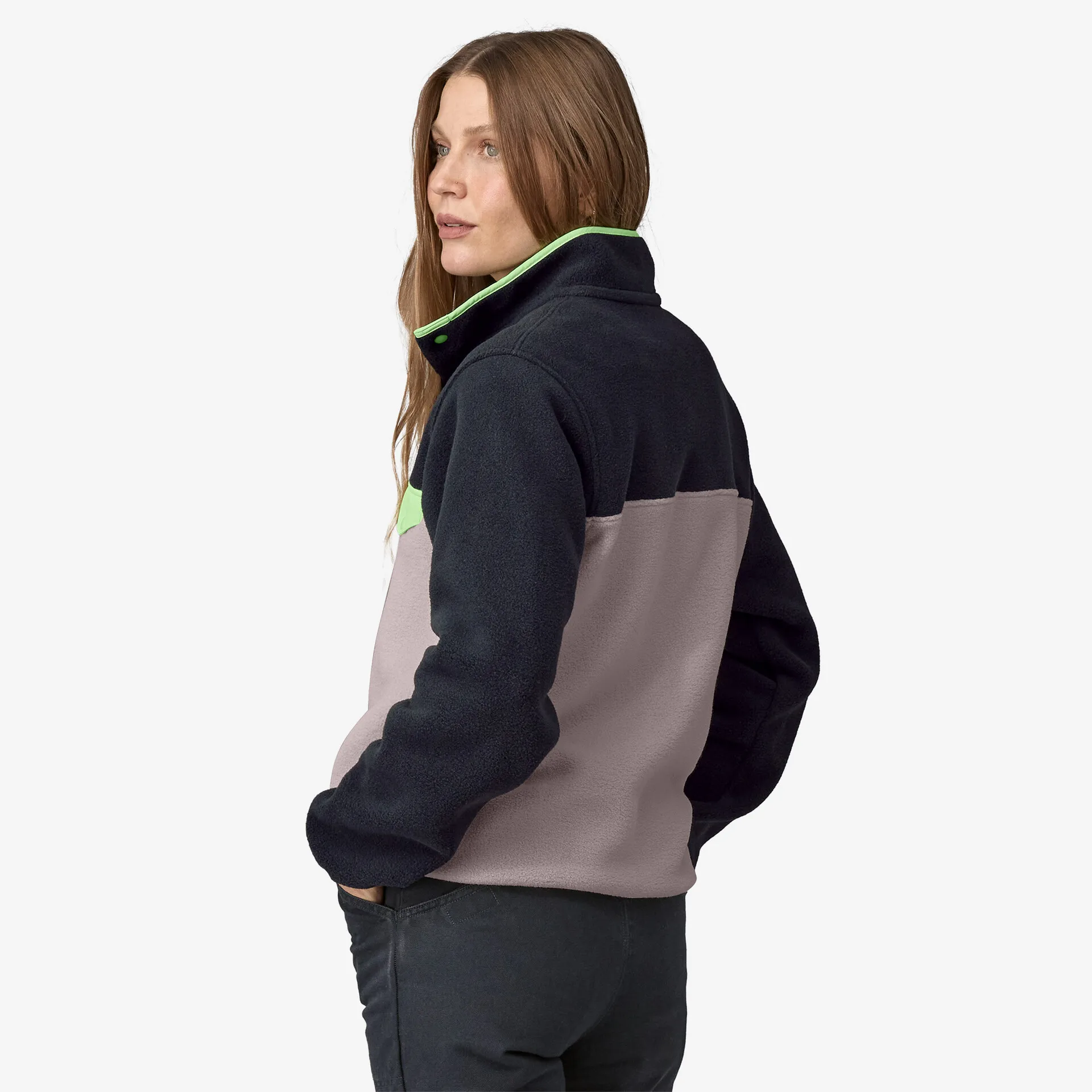 Patagonia W'S Lw Synch Snap-T P/O Echo Purple