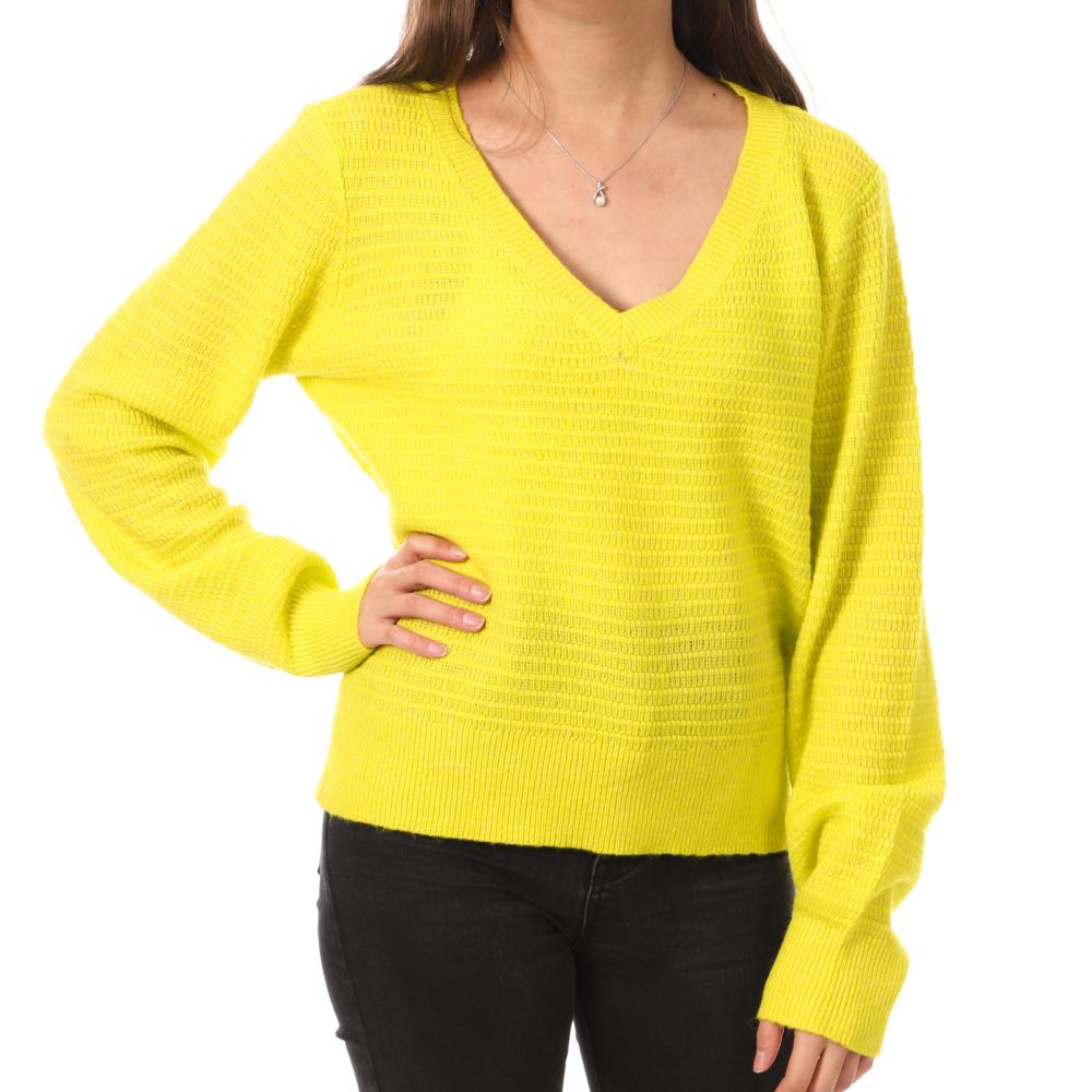 Vero Moda Pull Vert Anis Femme Vero Moda Parker
