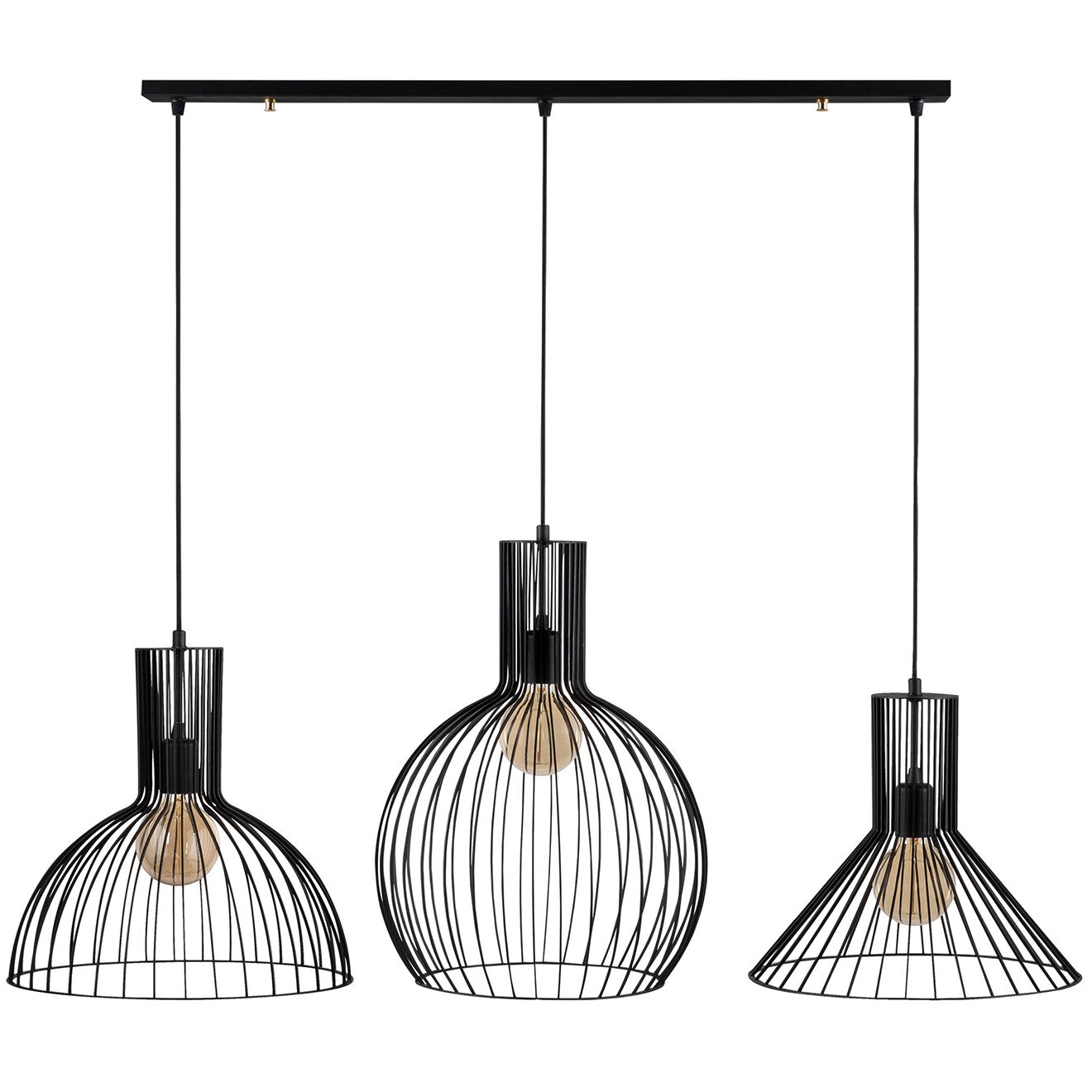 Sheen Suspension Fellini noire - 145x38x158 cm
