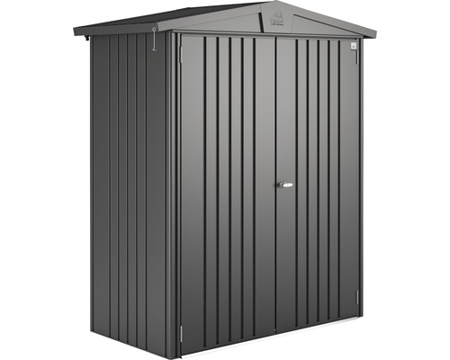 Biohort Europa 1 tuinhuis, 172 x 84 cm, donkergrijs metallic