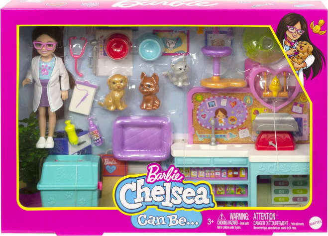 Barbie - Dyrlæge - Chelsea Can Be