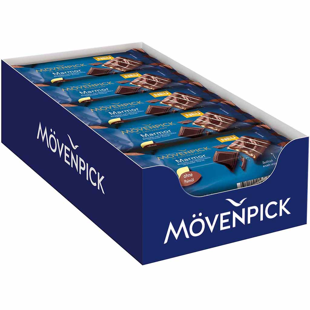 Mövenpick Kleine Kuchen Marmor 10x43g=430g MHD:6.2.25