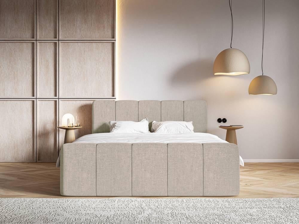 NADUVI Collection Boxspring Chloe 200x200 chenille met opbergruimte
