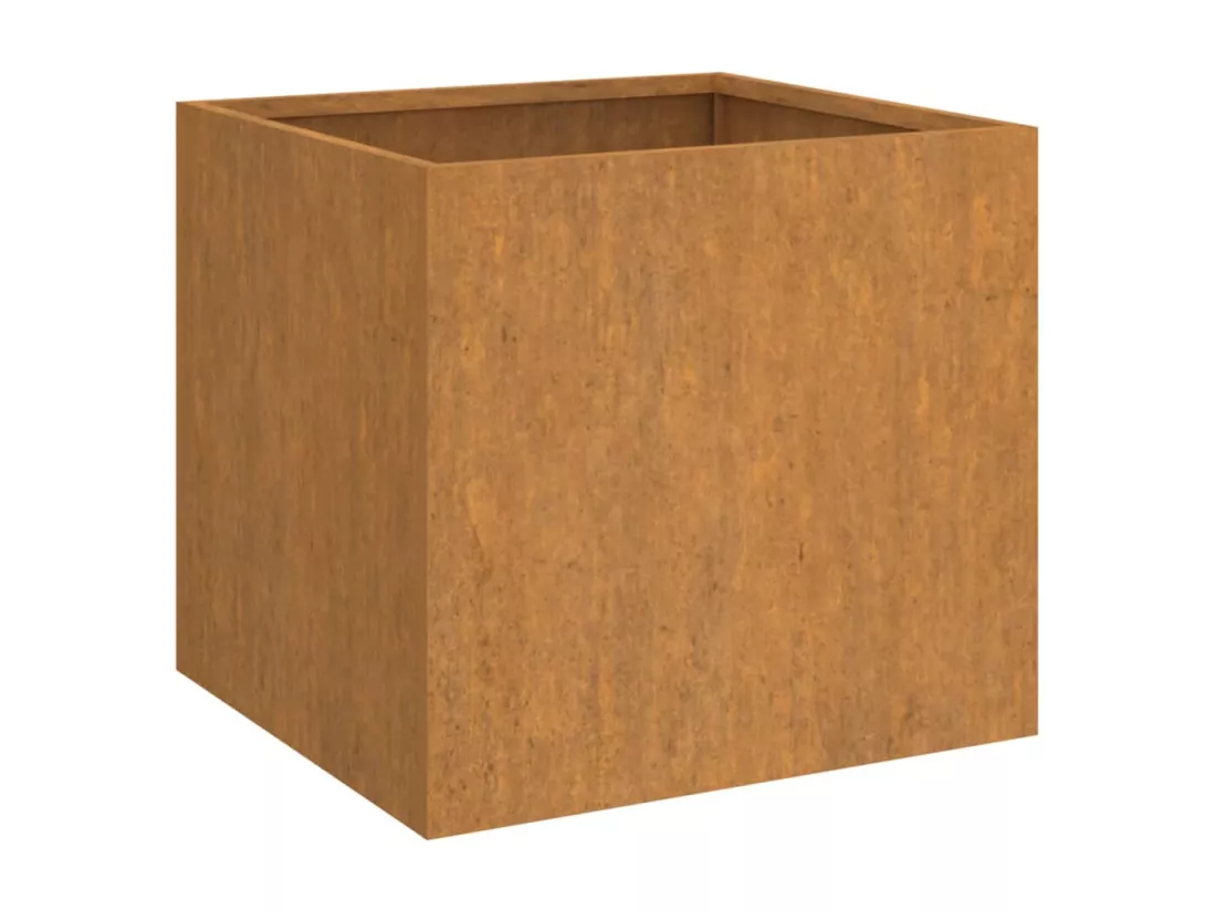 Jardinière bac lit surélevé marron 42 x 40 x 39 cm 02_0038977