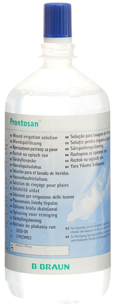 PRONTOSAN Wundspüllösung<br>1000 ml, Rundflasche, Lösung zur Anwendung auf der Haut, steril