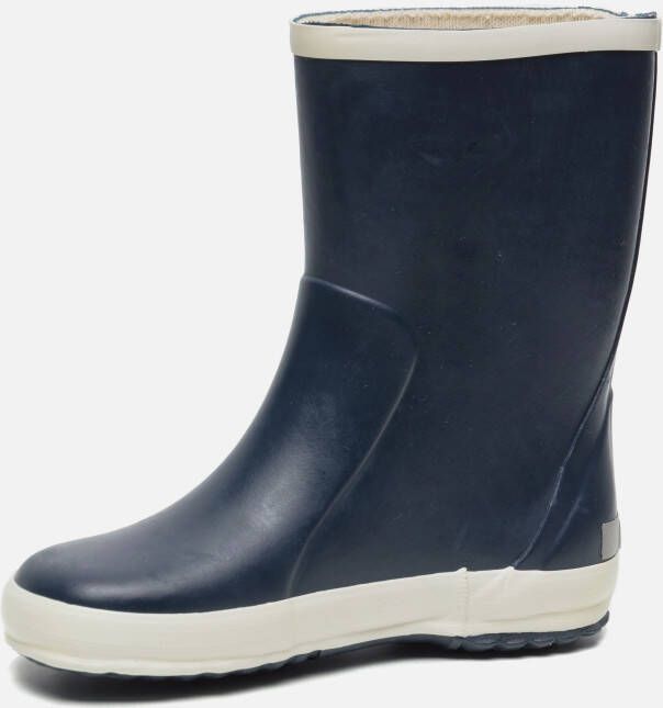 Bergstein regenlaarzen donkerblauw wit Rubber Effen 20