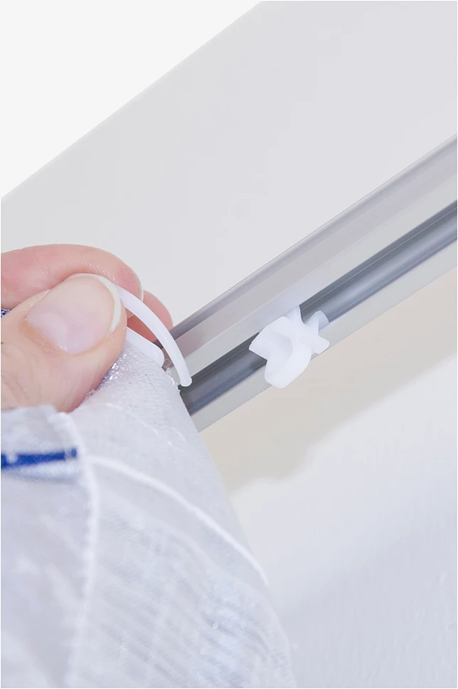 Gardinskinne U-skinne 150 cm