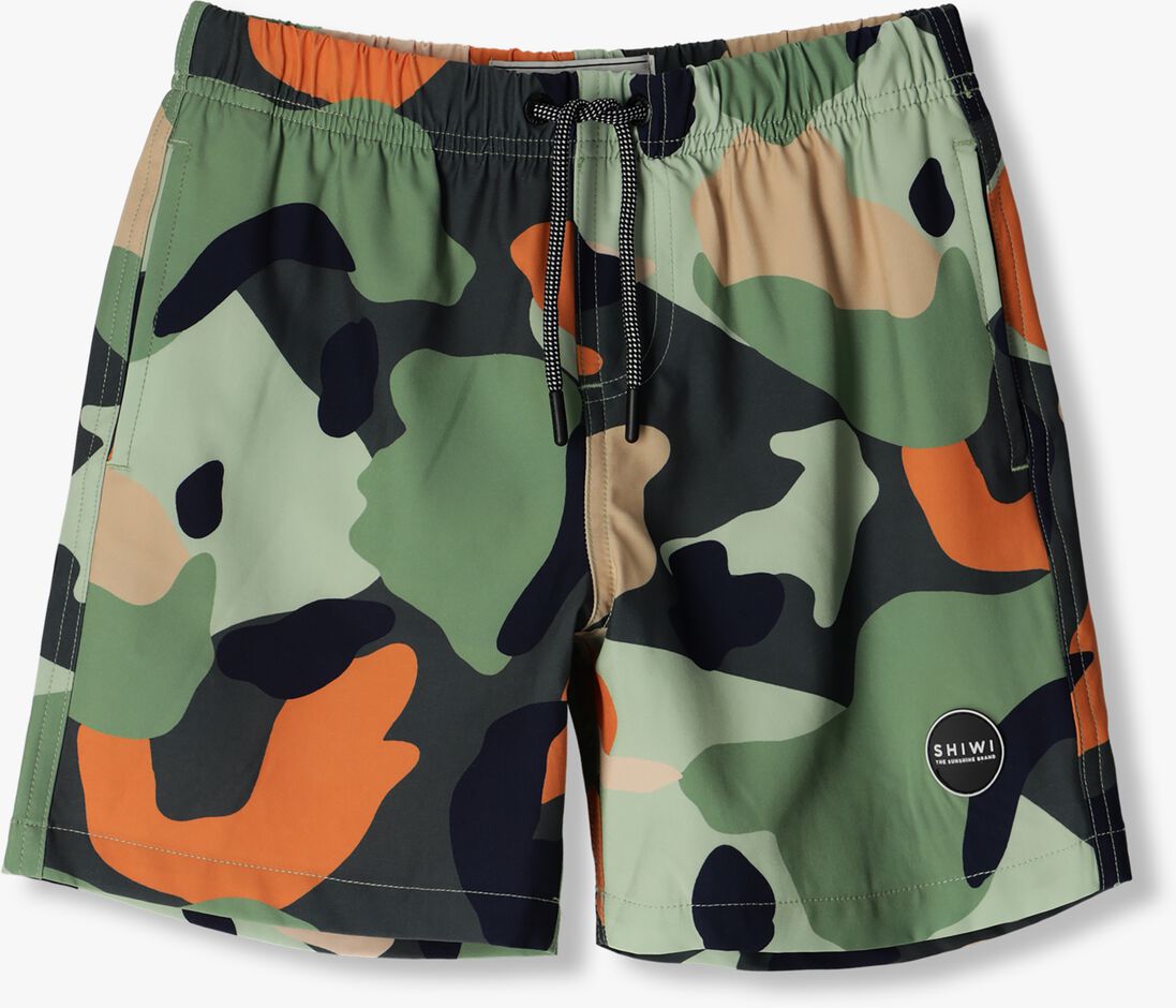 SHIWI groene shiwi  stretch swimshort neo camo
