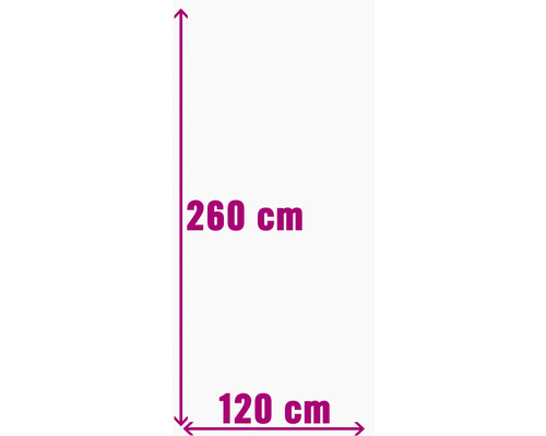 XXL porseleinen steengoed wand- en vloertegel Blanco 120 x 260 x 0,7 cm gepolijst