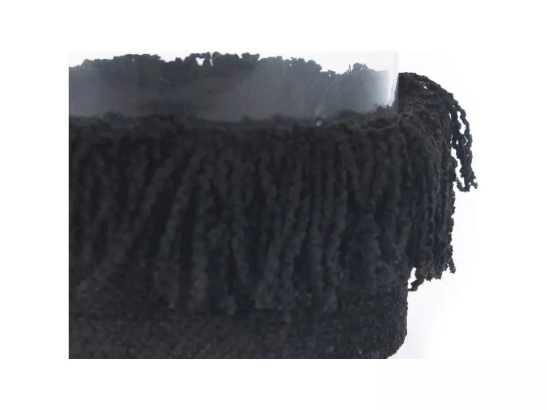 Bougeoir Oh My Gee velours noir Bazar Bizar
