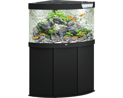 JUWEL Trigon 190 SBX aquariumcombinatie met LED-verlichting, filter, verwarming en zwarte kast