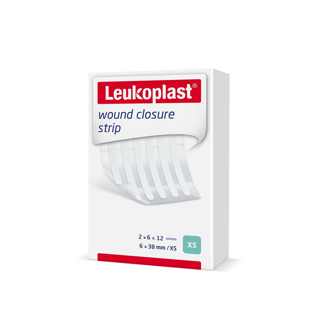 Leukoplast wound closure strip 6x38mm weiss 6 Stk