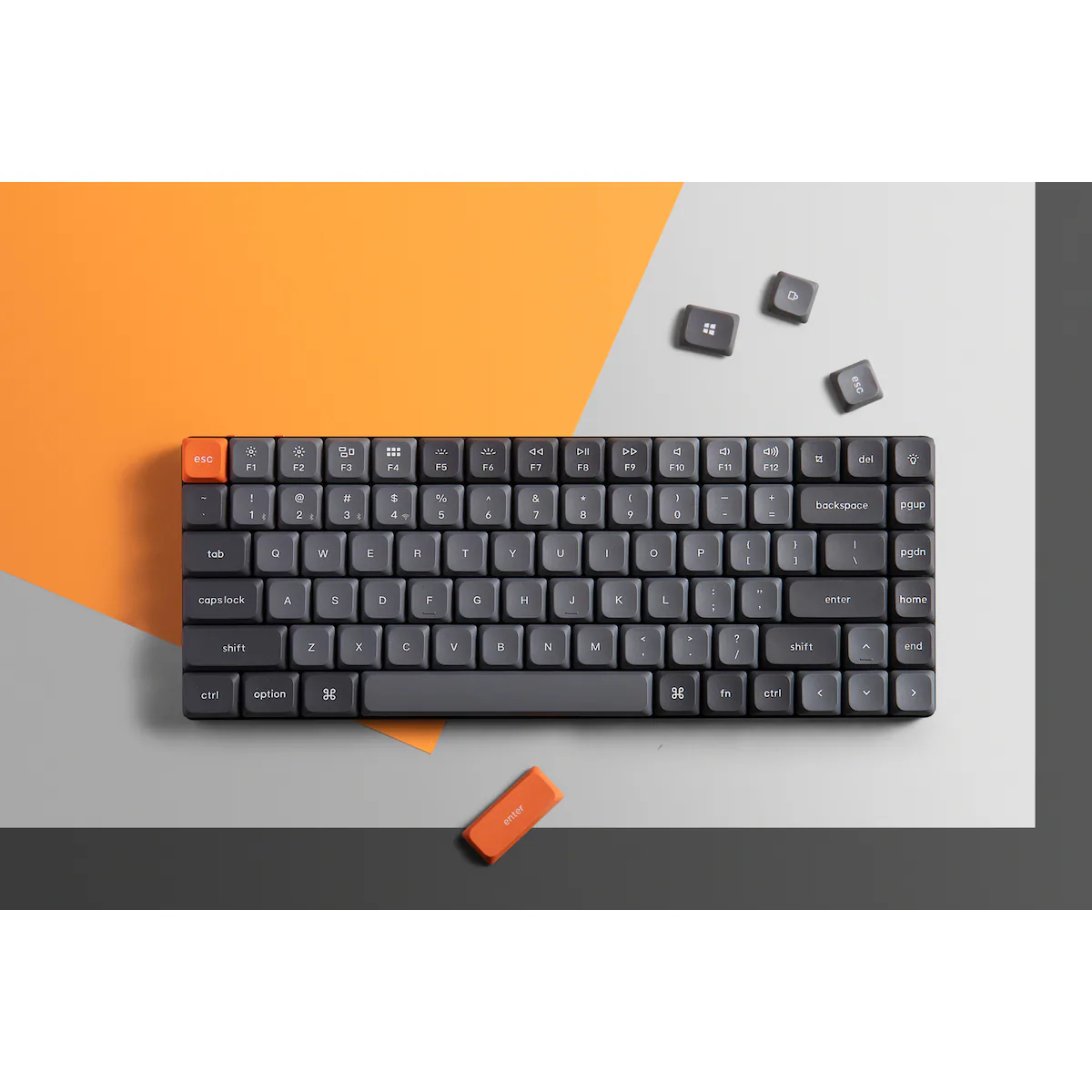 Keychron K3 MAX trådløst tastatur (Gateron Low-profile Red brytere)