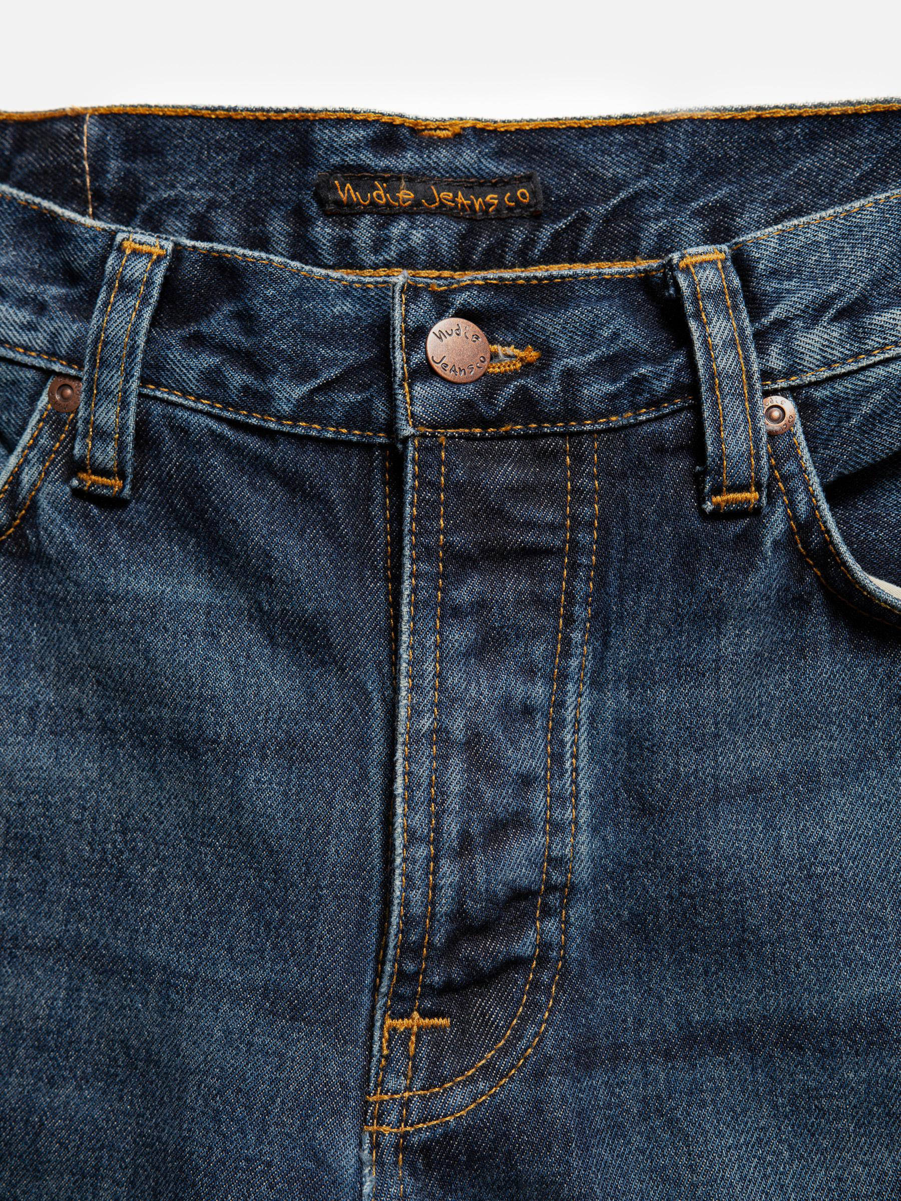 Nudie Jeans regular fit jeans Steady Eddy II blue soil