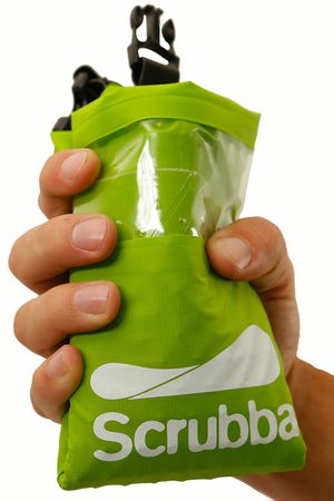 SCRUBBA Outdoor-Waschmaschine  grün