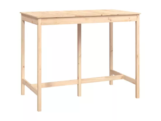Table de bar 140x80x110 cm Bois massif de pin