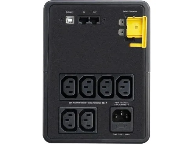 APC Back-UPS BX Series BX1600MI - UPS - AC 230 V - 900 Watt - 1600 VA - 7 At - output-stikforbindelser: 6