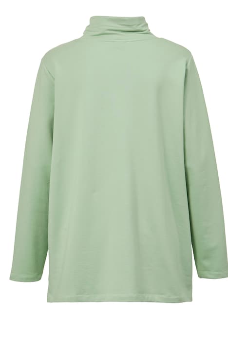 Sweatshirt, Stehkragen, großer Schriftzug, Langarm