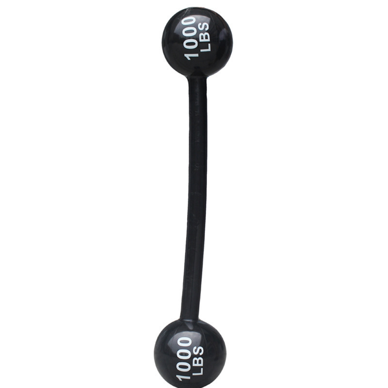 (100cm) Mottoparty Dekoration Aufblasbare Fitness Langhantel Accessoire Foto Requisite - Hantel