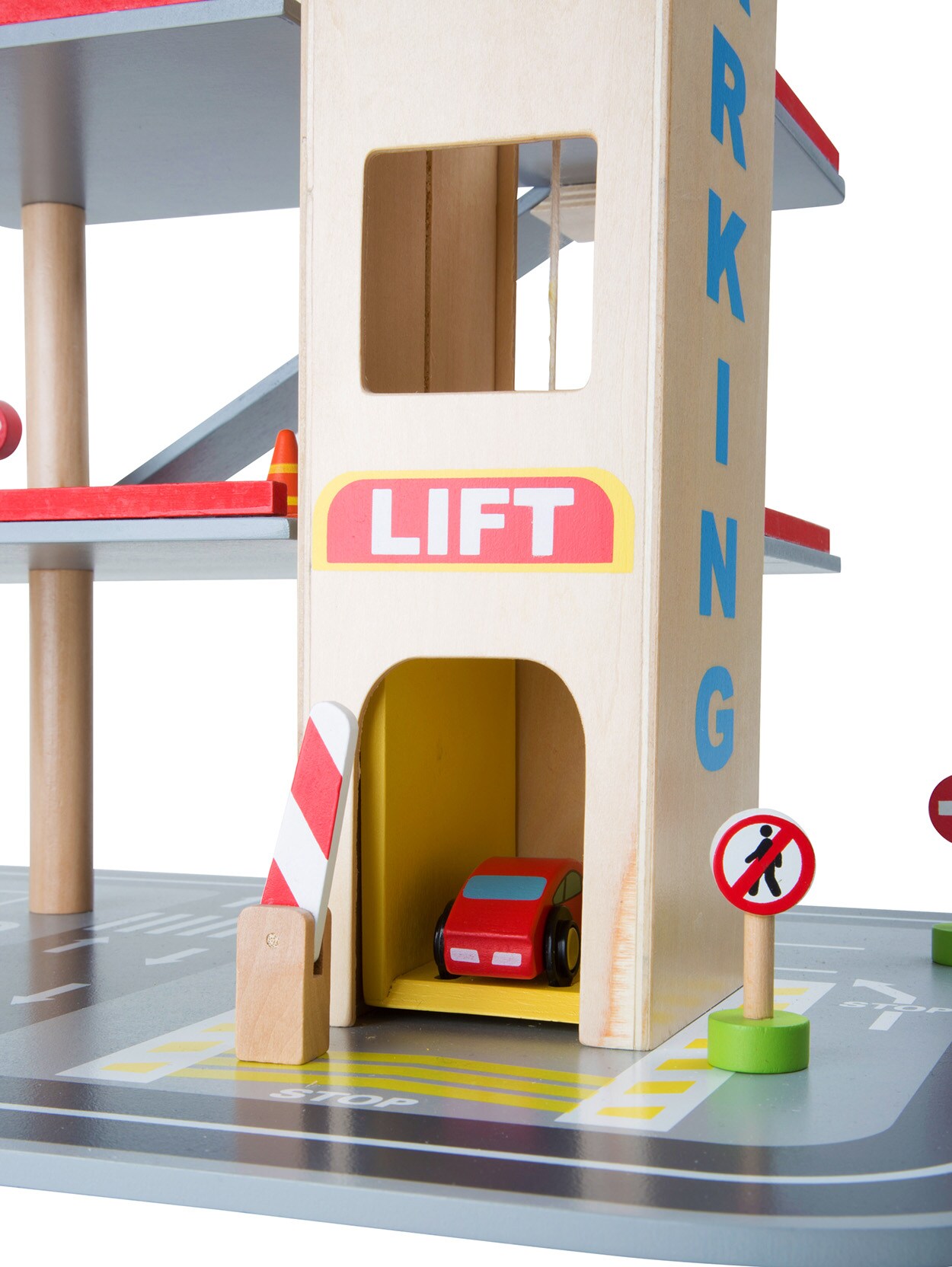 Smallfoot Parkhaus Rasante Abfahrt 4777 Mehrfarbig Spiel-Parkhaus