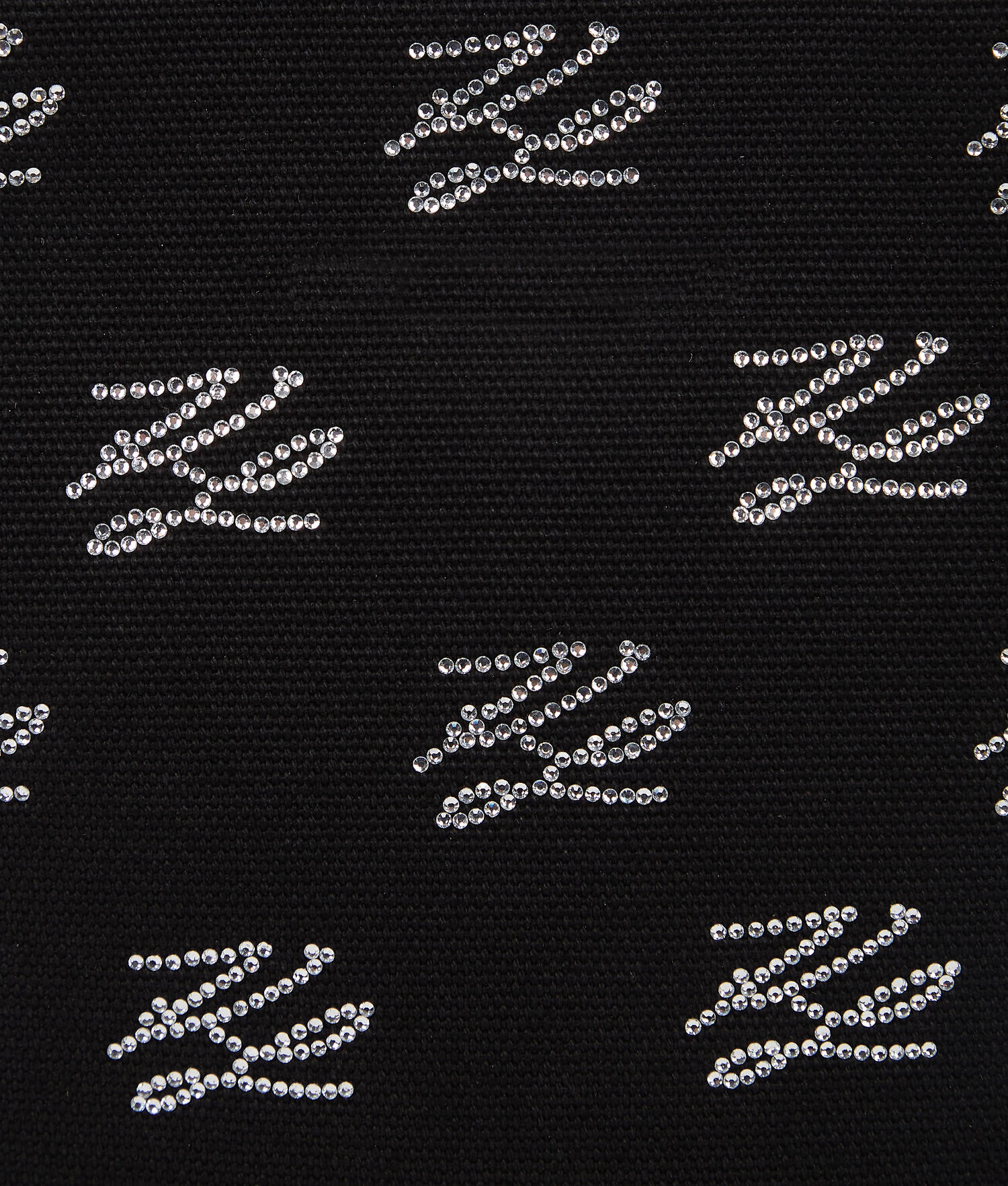 PETIT SAC CABAS CARRÉ K/AUTOGRAPH - Embellissement noir