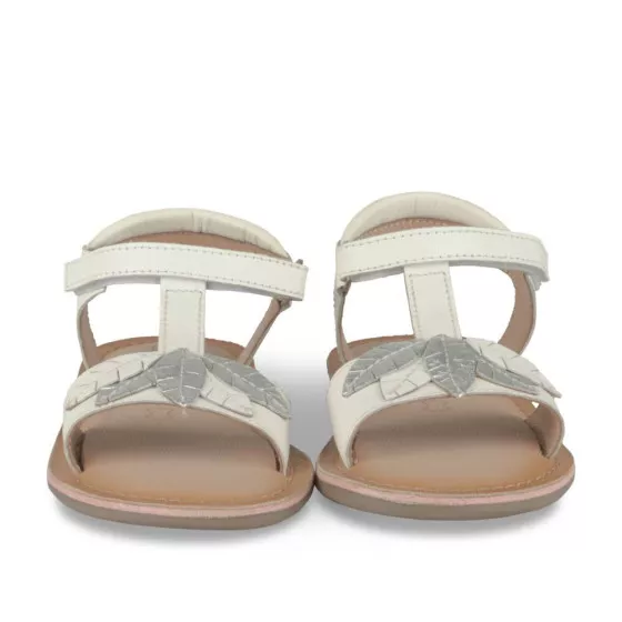 Sandales BLANC NINI & GIRLS CUIR
