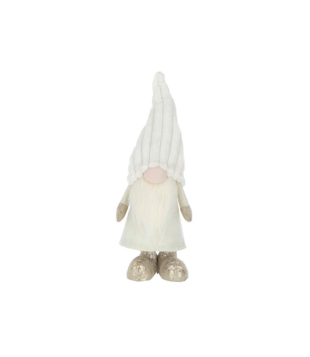 Paris Prix - Statuette Déco Lutin plumes 38cm Beige