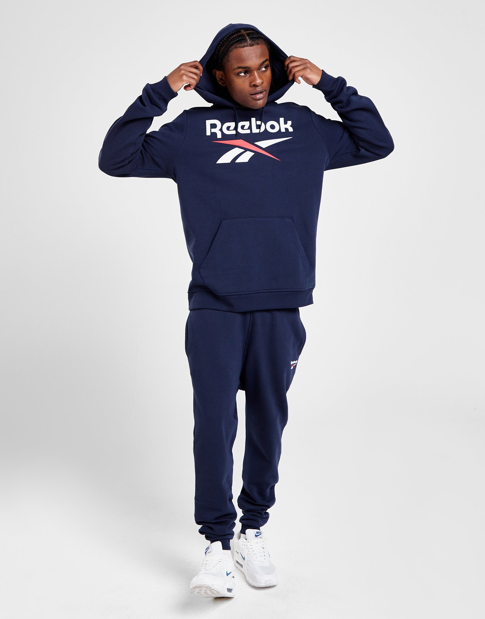 Reebok Sweat à capuche Homme