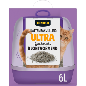 Jumbo Kattenbakvulling Ultra Klontvormend 6 L