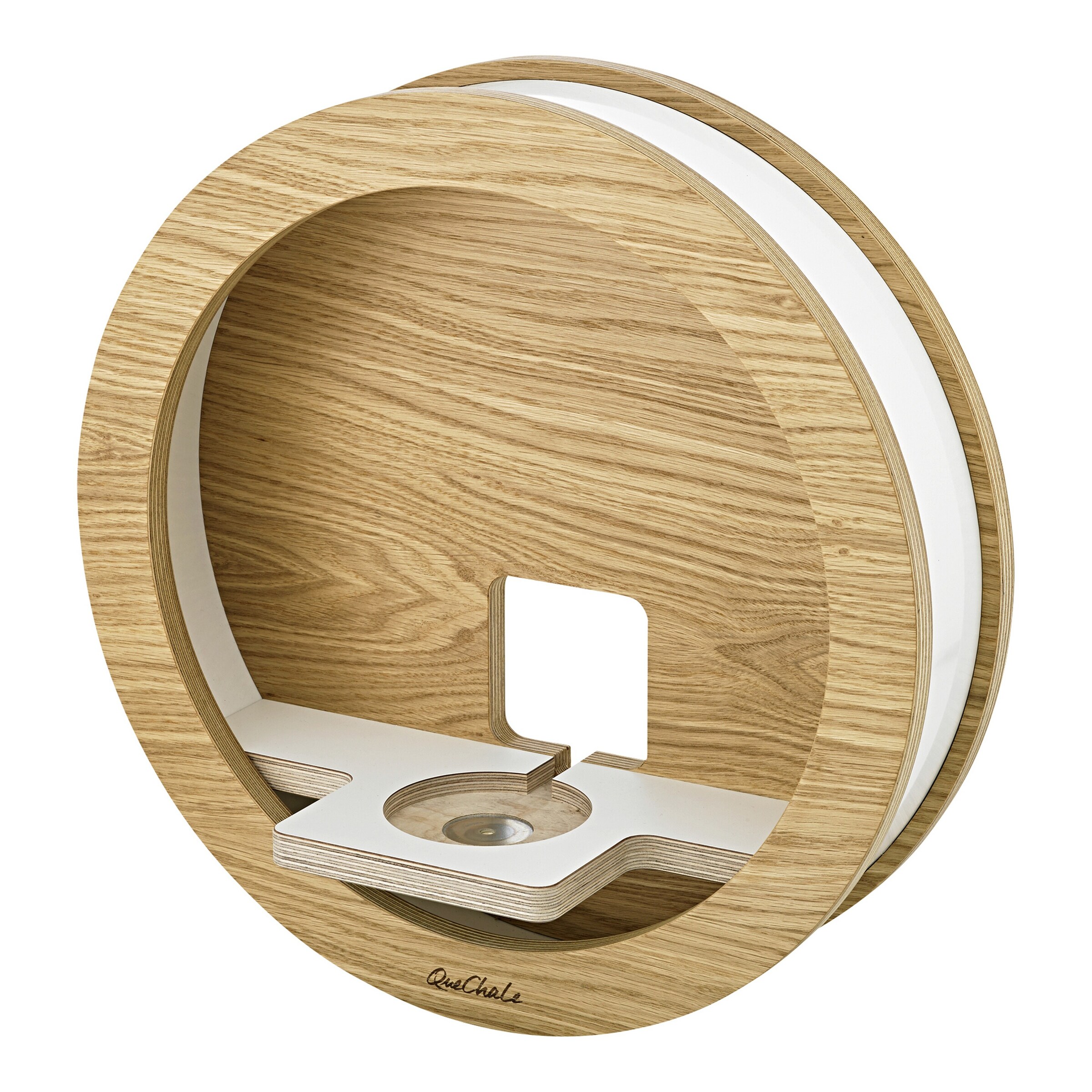 QueChaLe Wandregal Glück-Auf-Loop passend für 80 Tonies & Toniebox Woodlove