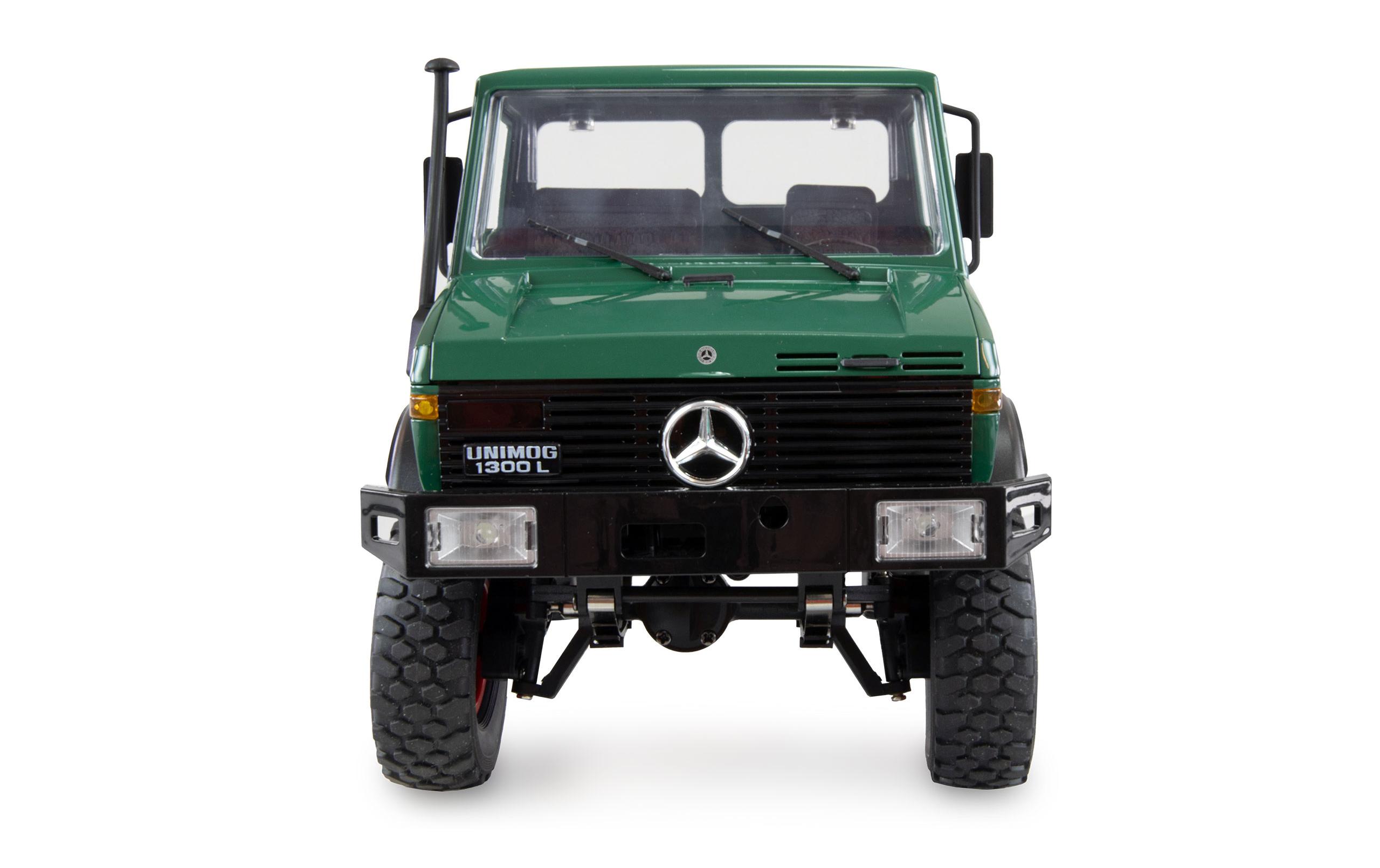 Mercedes-Benz Unimog Basic 4WD Grün, RTR, 1:12<br>Originalgetreues Unimog RC-Modell mit Allradantireb