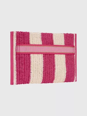 Bolsa de crochê TH City Stripe