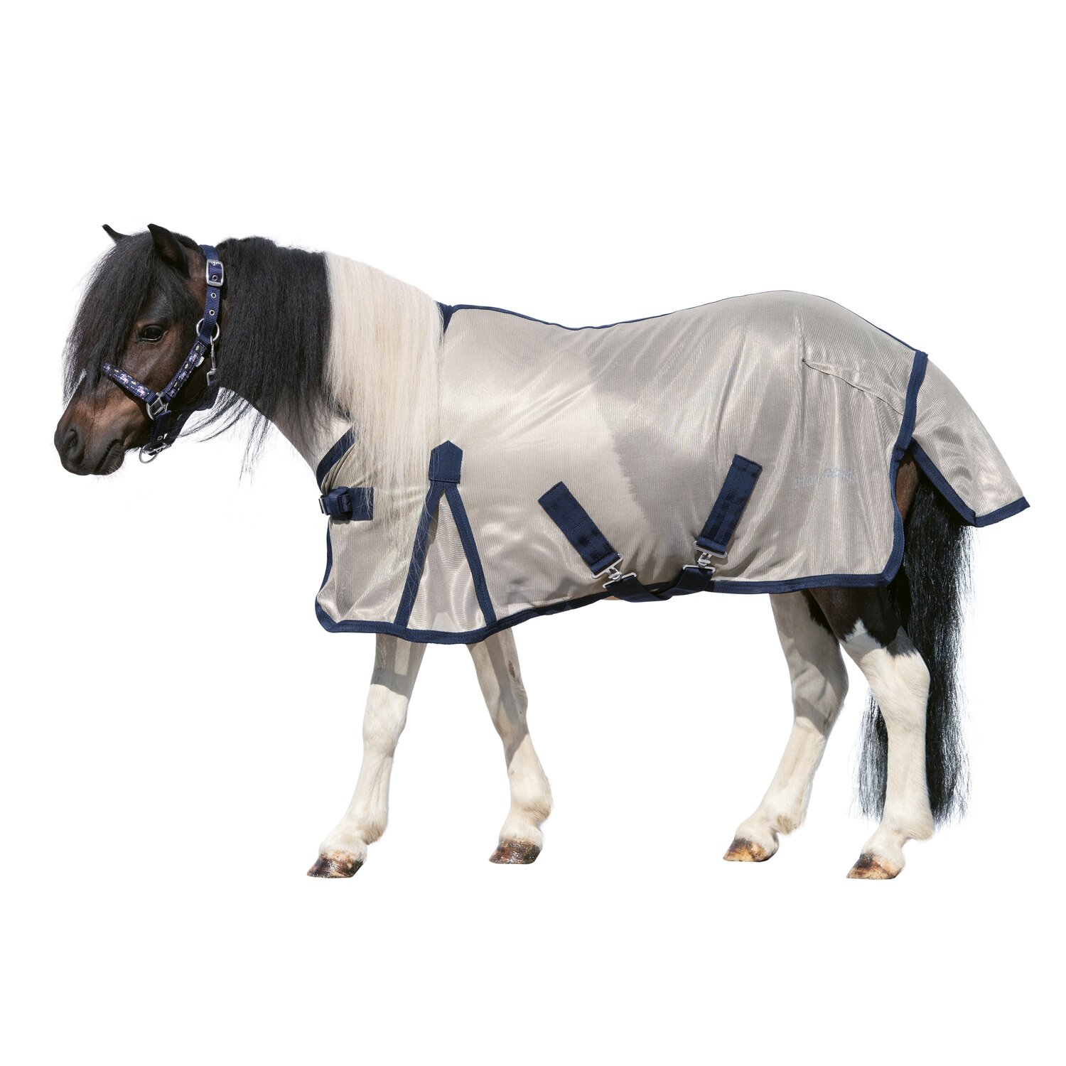Horse-friends Fliegendecke für Shetty und Pony  - silber