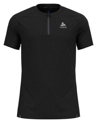 Maillot Manches Courtes Odlo X-Alp Trail 1/2 Zip Noir